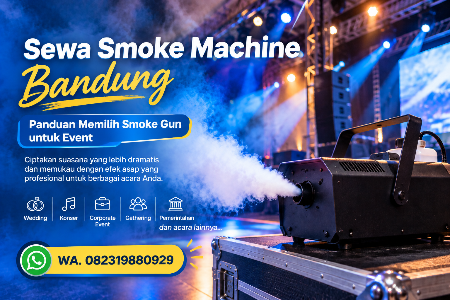 rental smoke gun bandung